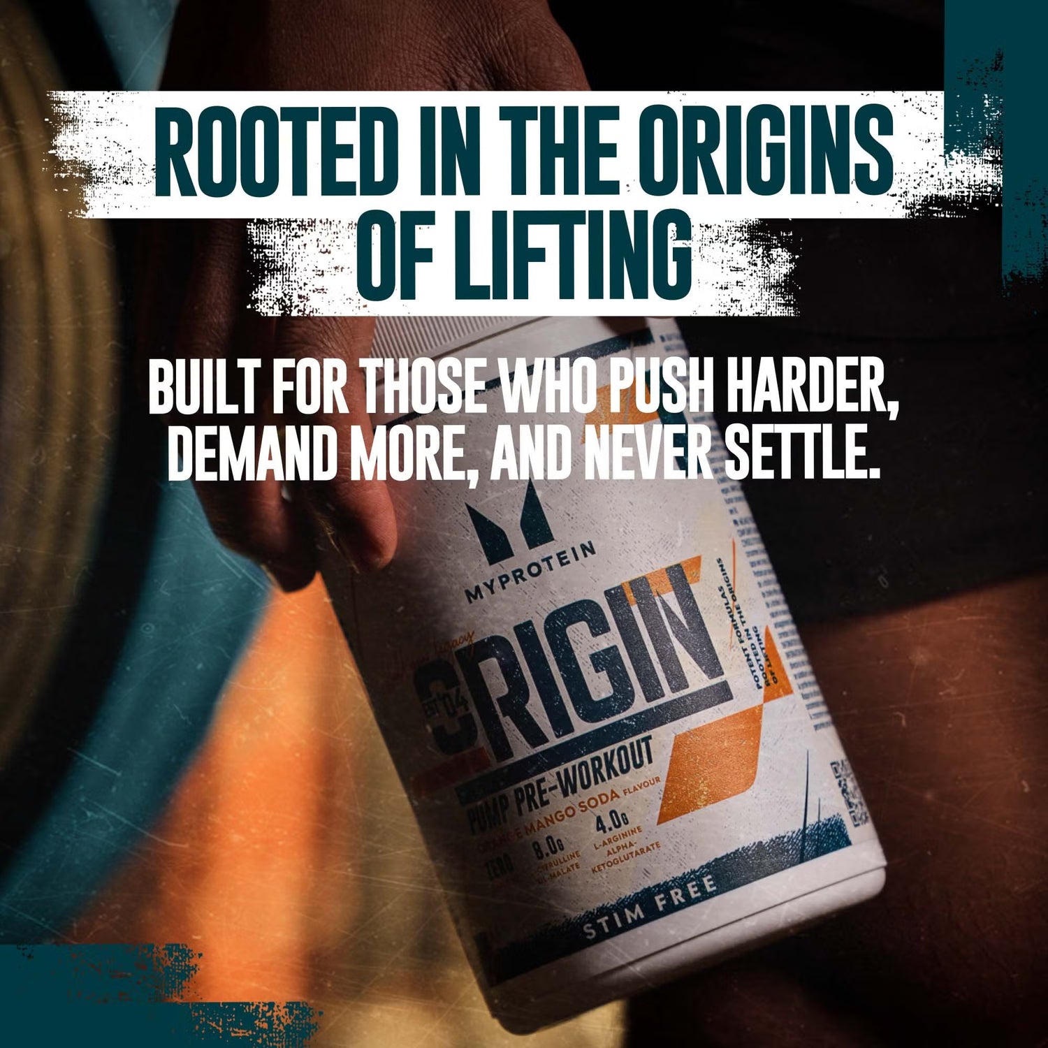 Myprotein Origin Pump Pre-Workout - Sour Lemonade, 750g