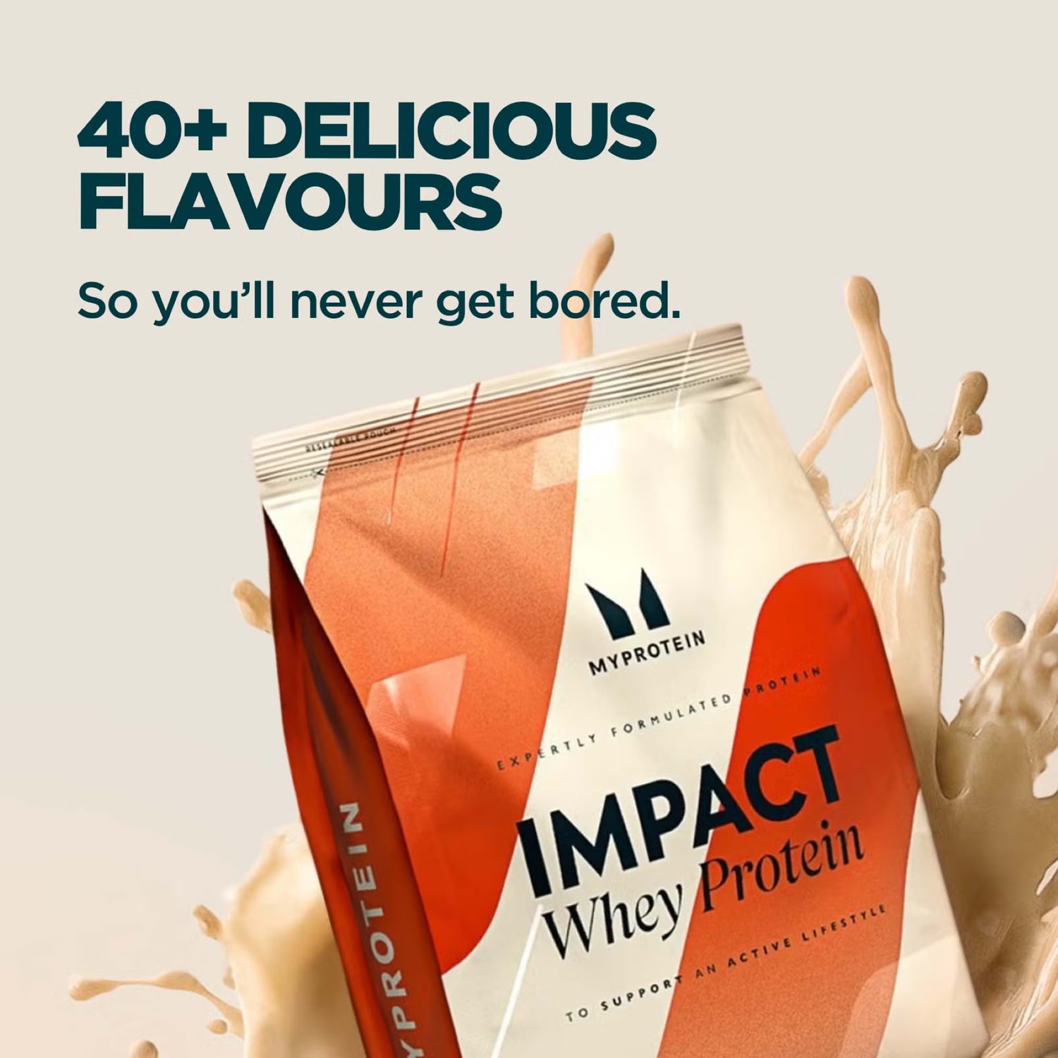 MyProtein Impact Whey Protein Powder, Vanilla Flavour - 2.5kg