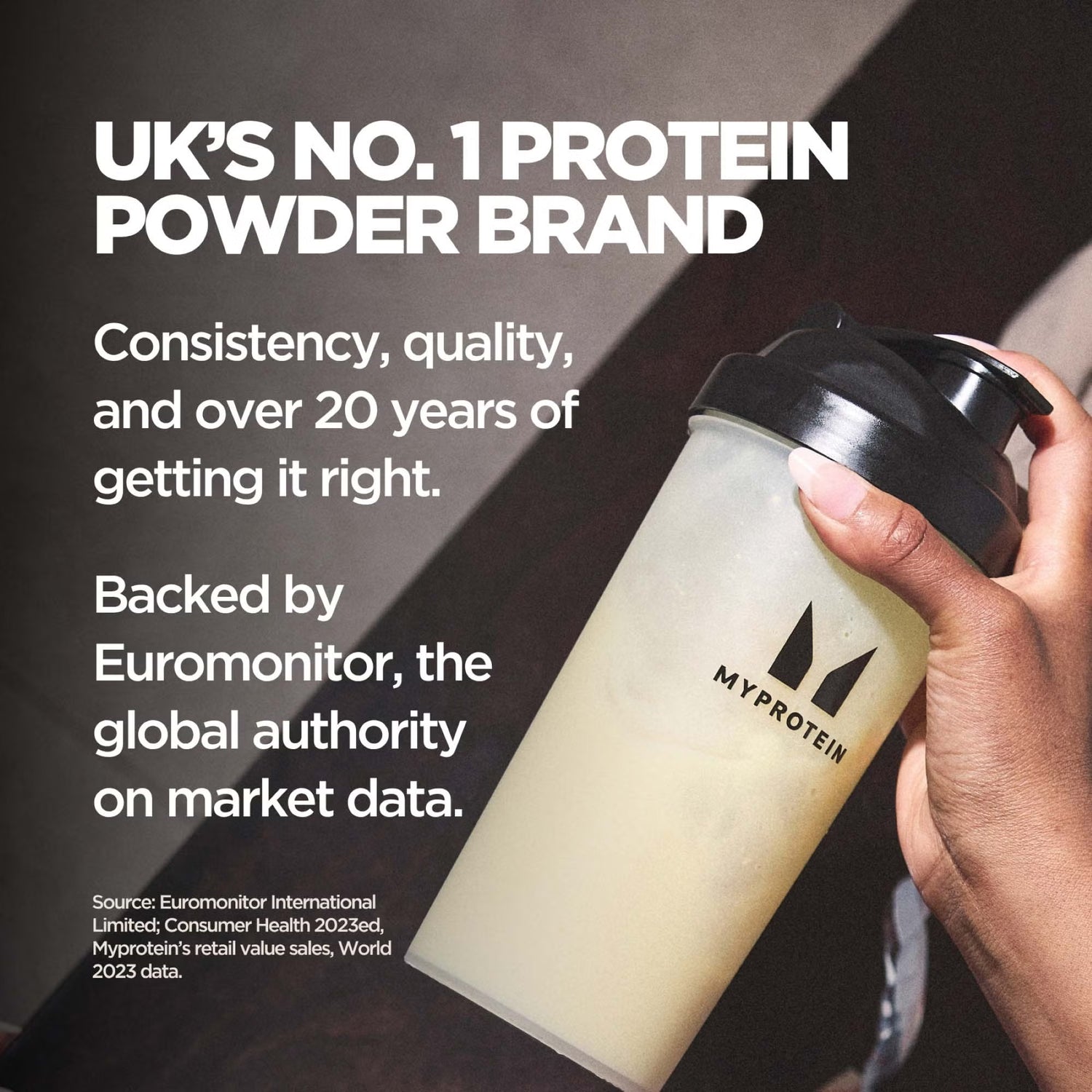 MyProtein Impact Whey Protein Powder, Vanilla Flavour - 2.5kg