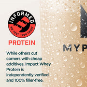 MyProtein Impact Whey Protein Powder, Vanilla Flavour - 2.5kg