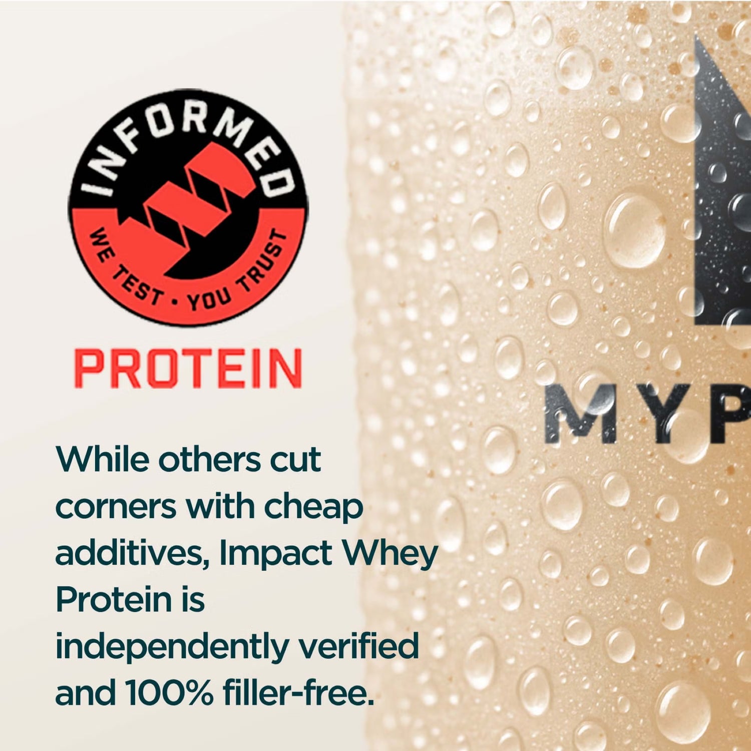 MyProtein Impact Whey Protein Powder Chocolate Smooth flavour 