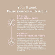 Arella Pause vegan supplement daily routine sachets 30 x 20ml
