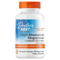 Doctor's Best High Absorption Magnesium Lysinate Glycinate 105mg 120 Veggie Capsules
