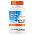 Doctor's Best Vitamin D3 2000 IU 50mcg 180 Softgels