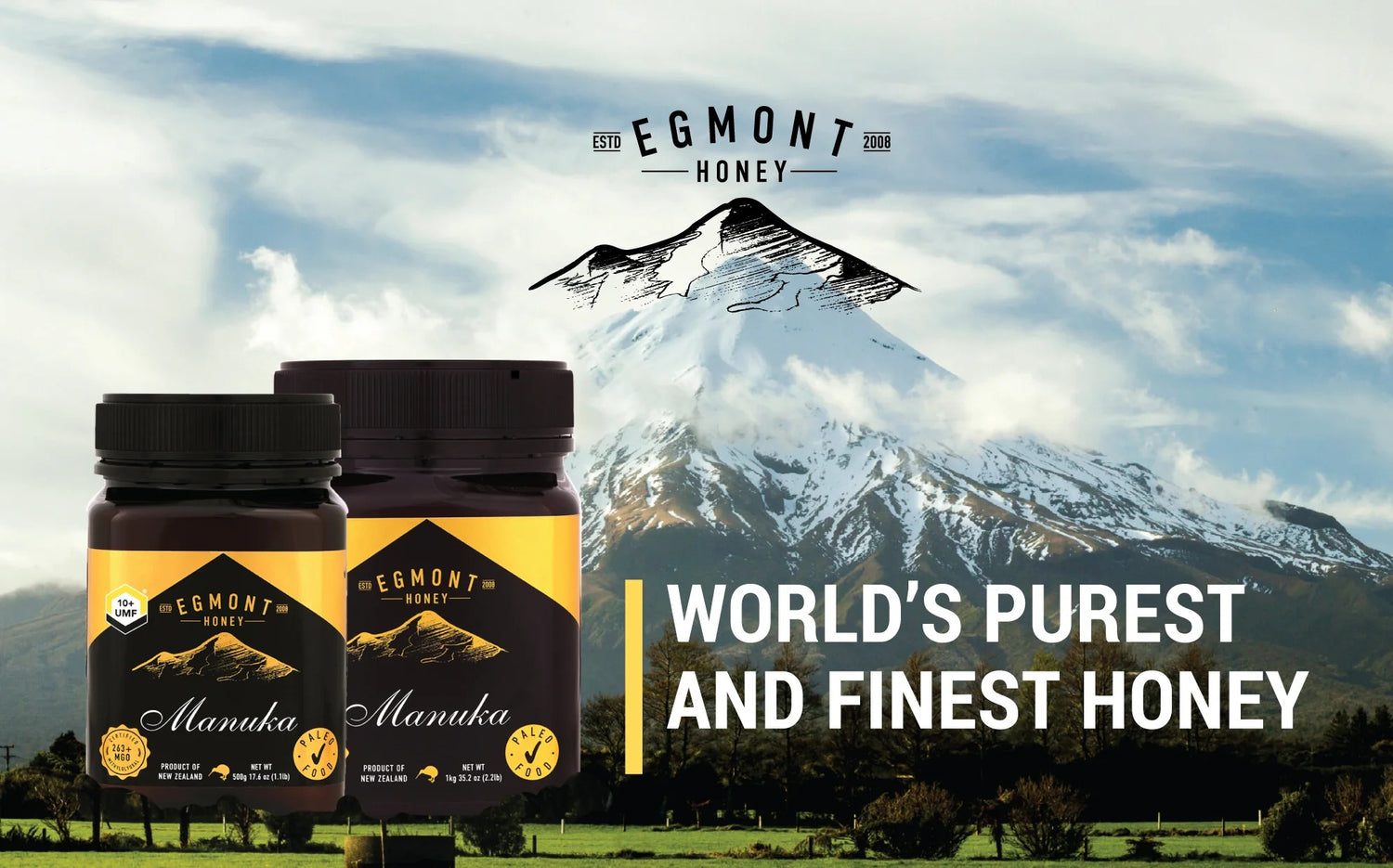 Egmont New Zealand Manuka Honey UMF 12+ - 1kg