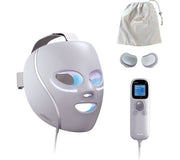 Shark CryoGlow LED Light Therapy Mask, universal-size Lilac Chill mask with remote control and accessory packaging, 1 mask
