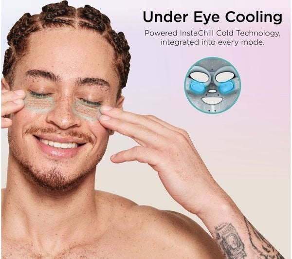 Shark CryoGlow LED Light Therapy Mask Under-Eye Cooling