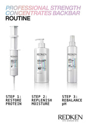 Redken Acidic Moisture Concentrate Glycerin 10% Hair Treatment routine