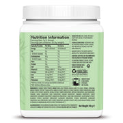 Sunwarrior Shape Thermo Greens unflavoured supplement facts ingredients powder tub 210g
