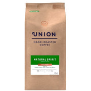 Union Natural Spirit Organic Blend Whole Bean Coffee bag 500g