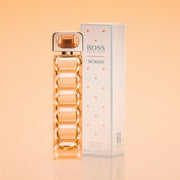 Front Image: Hugo Boss BOSS Woman eau de toilette 75ml bottle & box front packaging