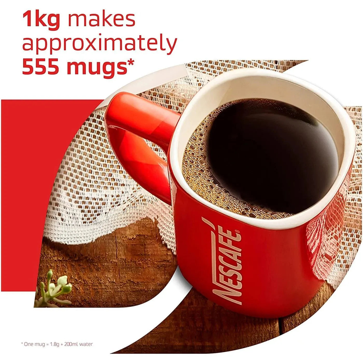 Nescafé Original Instant Coffee Granules Tin 1kg