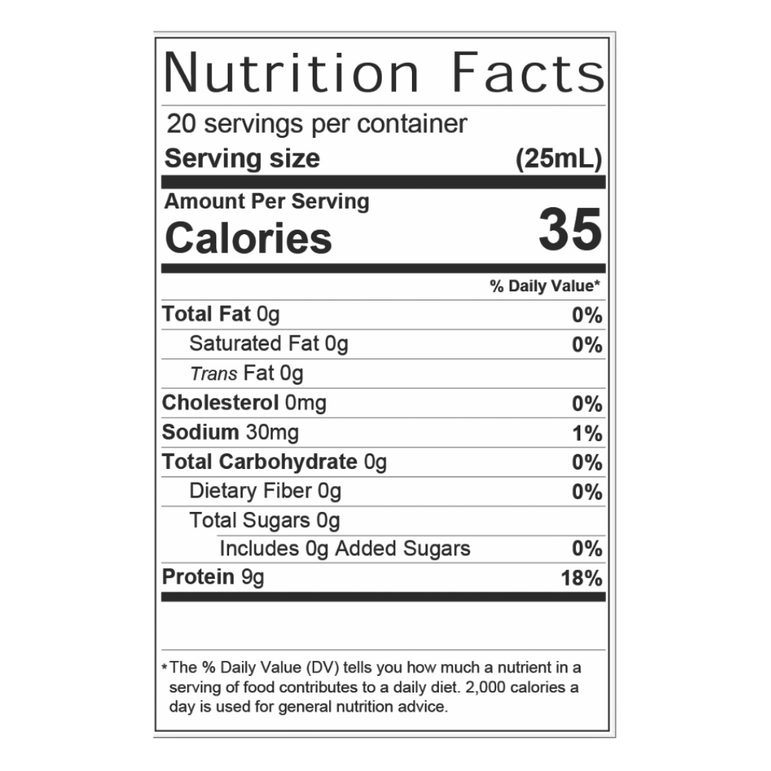 Swedish Nutra Marine Collagen Liquid – 10,000mg Sugar-Free, Berry Flavour (500ml)