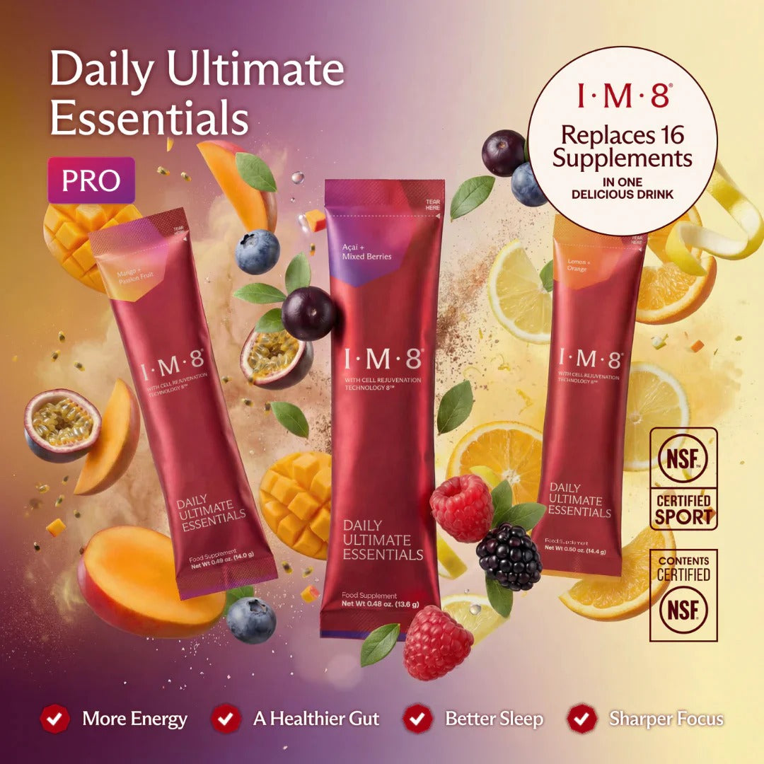 IM8 Daily Ultimate Longevity & Essentials 60 Sachets Combo Pack