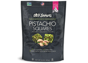 Front image: 180 snacks pistachio squares pink himalayan salt pack 454g single pack