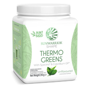 Sunwarrior Shape Thermo Greens unflavoured plant based greens powder tub 210g