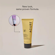 Acure Radically Rejuvenating Whipped Night Cream peptide vitamin C face cream jar 50ml new look, same proven formula