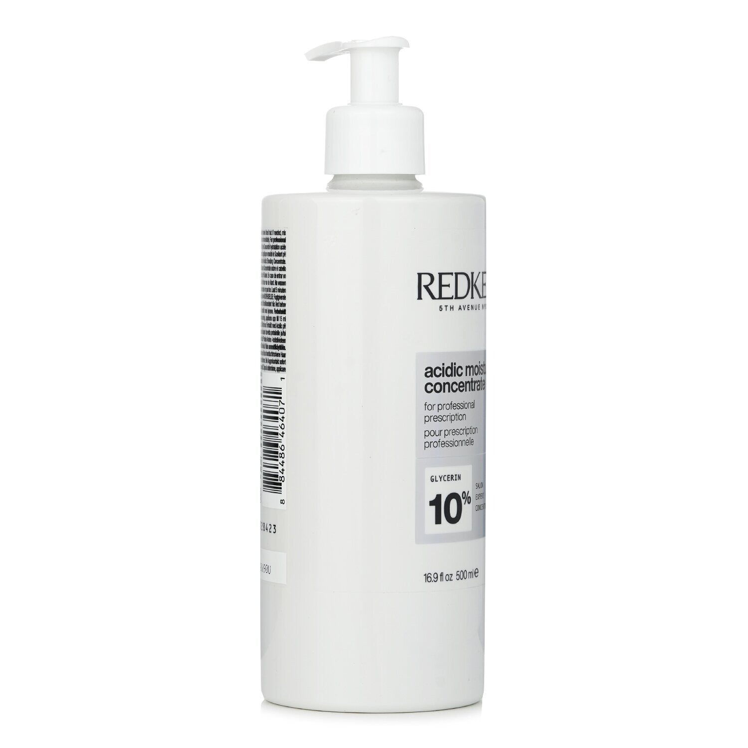 edken Acidic Moisture Concentrate hair treatment barcode bottle 500ml