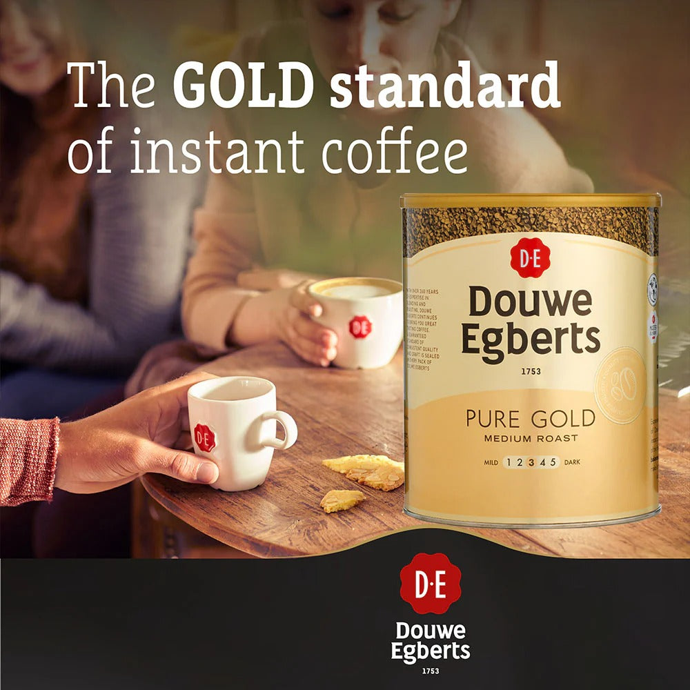 Douwe Egberts Pure Gold Medium Roast Instant Coffee - 750g
