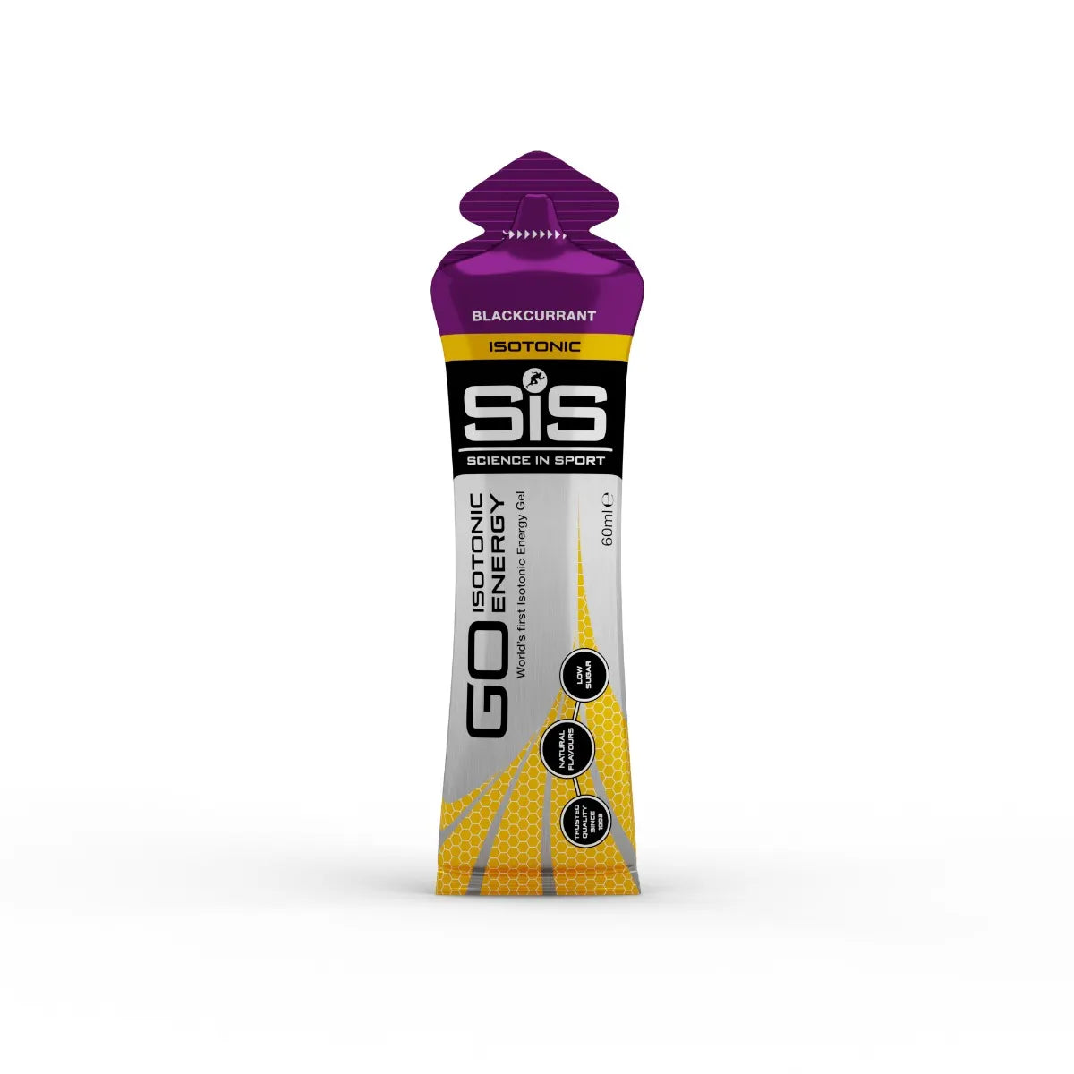 SIS Science in Sport GO Isotonic Energy Gel, Blackcurrant - 60ml