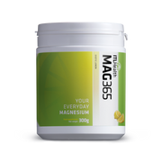 MAG365 Magnesium Citrate Powder tub, exotic lemon, 300g.
