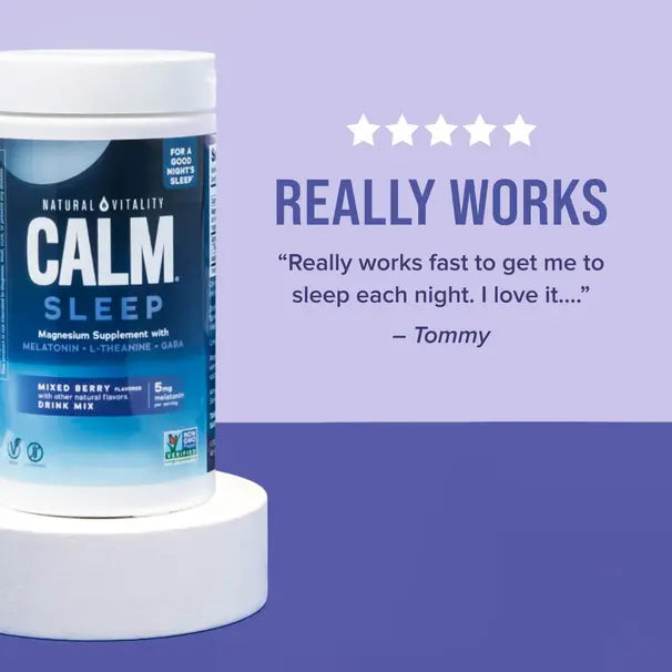 SLEEP MAGNESIUM GLYCINATE POWDER - MIXED BERRY