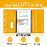 Nutra Lemongrass & Ginger - Digestive Support Tea