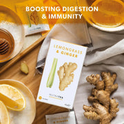 Nutra Lemongrass & Ginger - Digestive Support Tea