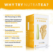 Nutra Lemongrass & Ginger - Digestive Support Tea