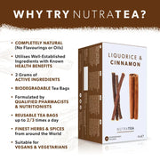 Nutra Liquorice & Cinnamon - Energy & Clarity Tea