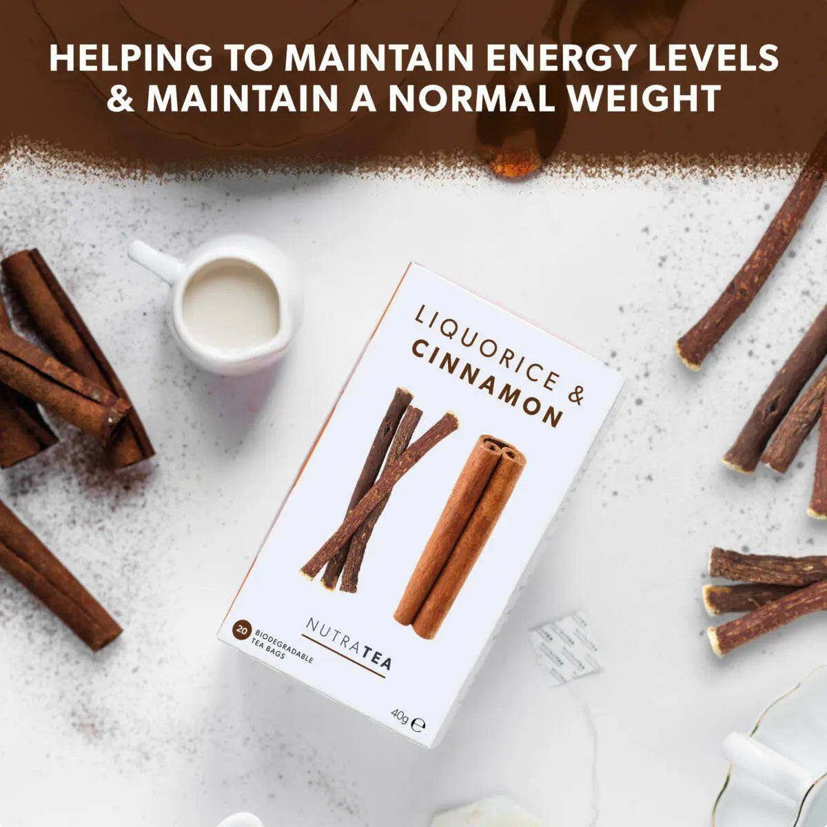 Nutra Liquorice & Cinnamon - Energy & Clarity Tea