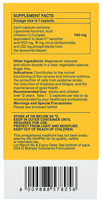 Natroceutics Vitamin C Complete – 30 Capsules