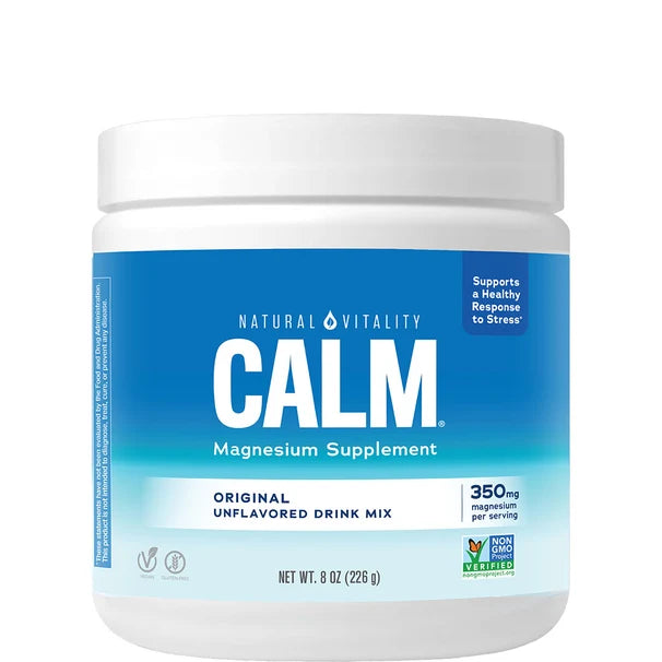 Natural Vitality CALM® Magnesium Powder, Unflavoured 226g