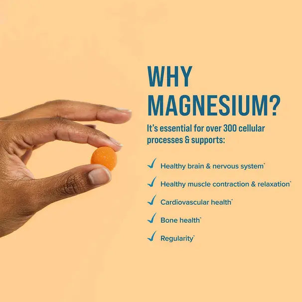 NATURAL VITALITY CALM® MAGNESIUM CITRATE GUMMIES, ORANGE FLAVOR