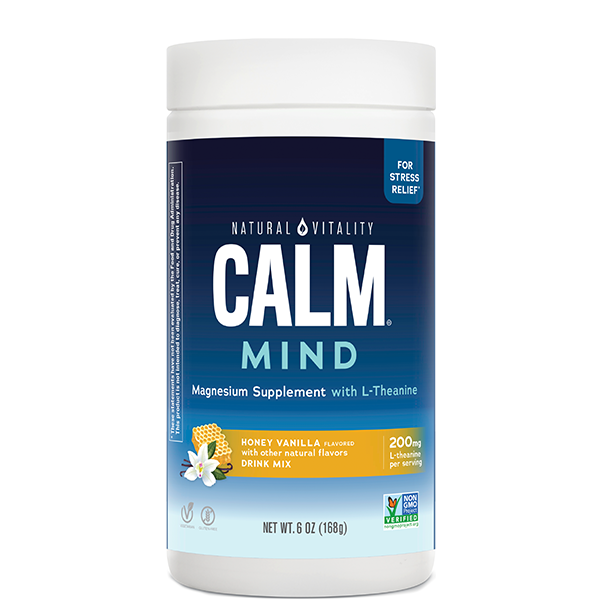 CALM MIND MAGNESIUM + L-THEANINE POWDER - HONEY VANILLA