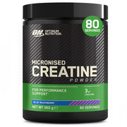 Optimum Nutrition Micronised Creatine Powder container on a white background