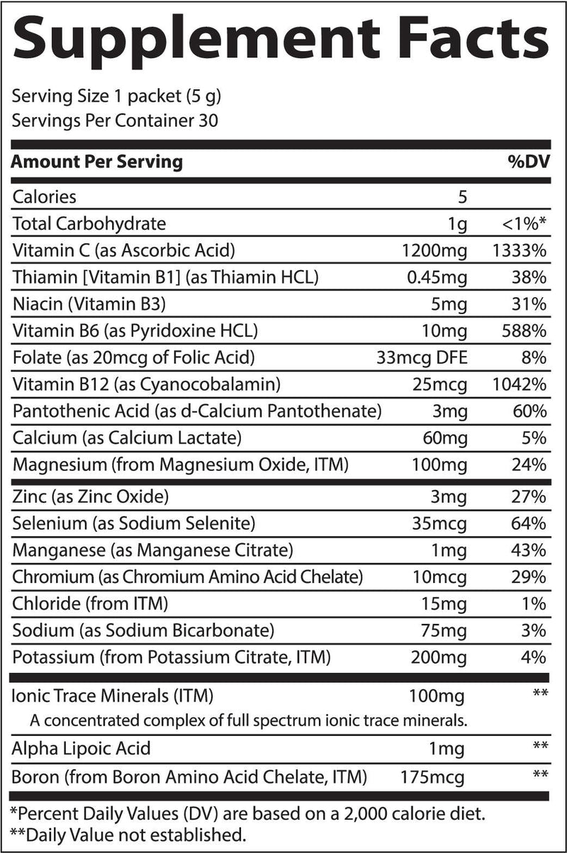 Power Pak Orange Mango (Sugar Free)