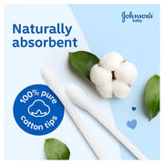 Johnson's Baby Cotton Buds gentle personal care cotton buds 200 count lifestyle image
