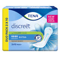 Tena Discreet Lady Extra Incontinence Pads 2 x 10 Pads