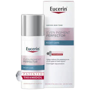 Eucerin Anti-Pigment Night Care with Thiamidol facial cream 50ml jar front packaging