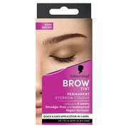 Schwarzkopf Brow Tint Dark Brown Permanent Eyebrow Tint Kit