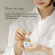 Beauty of Joseon serum application after toner skincare routine
