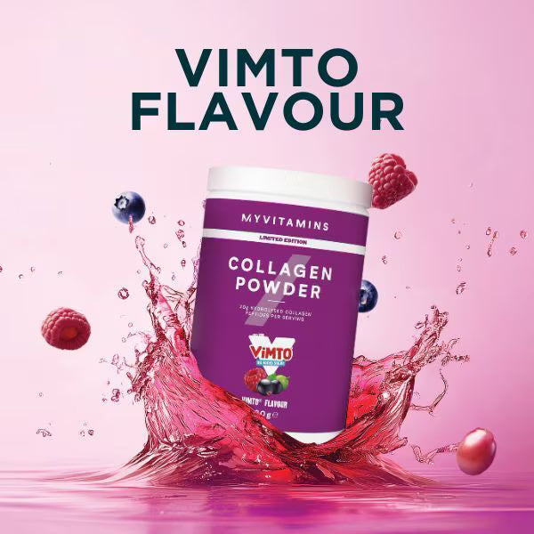 Myvitamins Collagen Peptides Powder 20g, Vimto Flavour - 720g