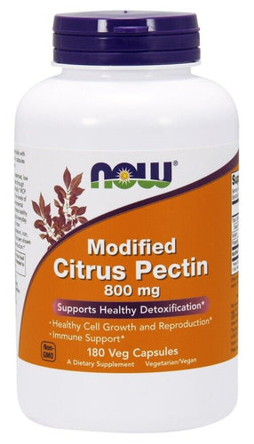 NOW Foods Modified Citrus Pectin, 800mg - 180 vcaps