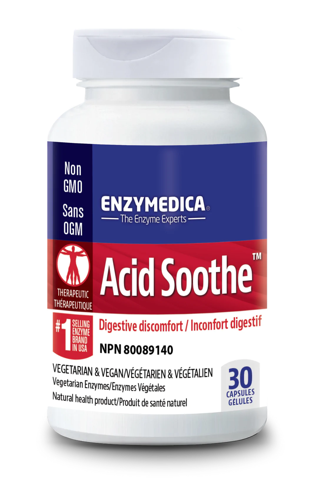 Enzymedica Acid Soothe 30 capsule