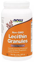 NOW Lecithin Granules - Source of Phosphatidyl Choline - Non-GMO