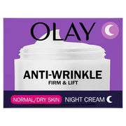 Olay Regenerist Night Cream box, 50ml, on white background.