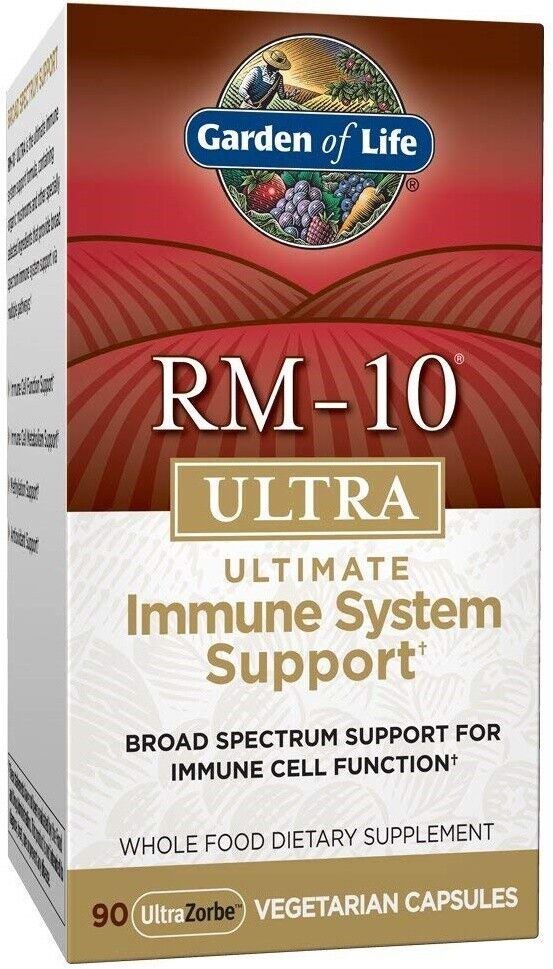 Garden of Life RM-10 Ultra Immune System Support - 90 vegetarian capsules