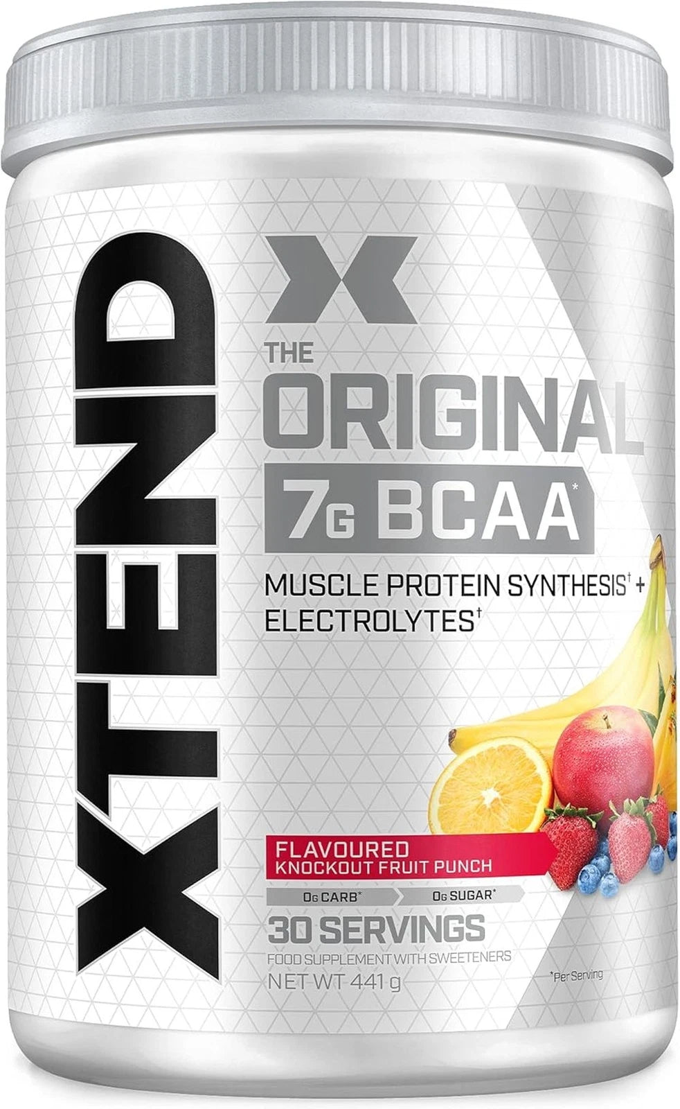 XTEND Original BCAA Powder Knockout Fruit Punch - 441g
