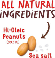 Pip and Nut crunchy peanut butter ingredients label tub 1kg